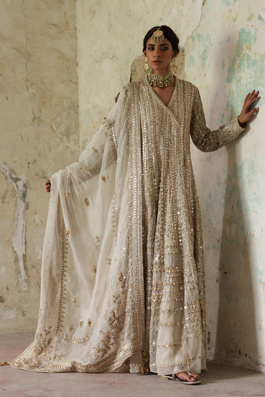 Nida Azwer | Muzaffargarh Heirlooms | Chamcham -  Nida Azwer Bridals - Original Designer Dress - House of Maryam