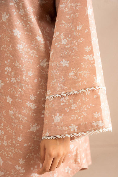 Cross Stitch | Basic Pret | Pink Tea-2 PC (Shirt & Trouser)