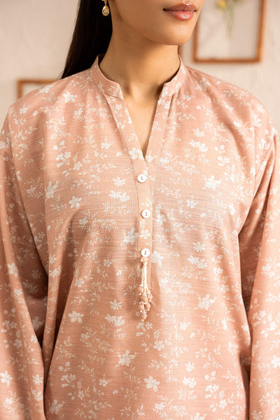 Cross Stitch | Basic Pret | Pink Tea-2 PC (Shirt & Trouser)