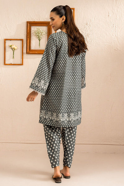 Cross Stitch | Basic Pret | Grey Allure-2 PC (Shirt & Trouser)