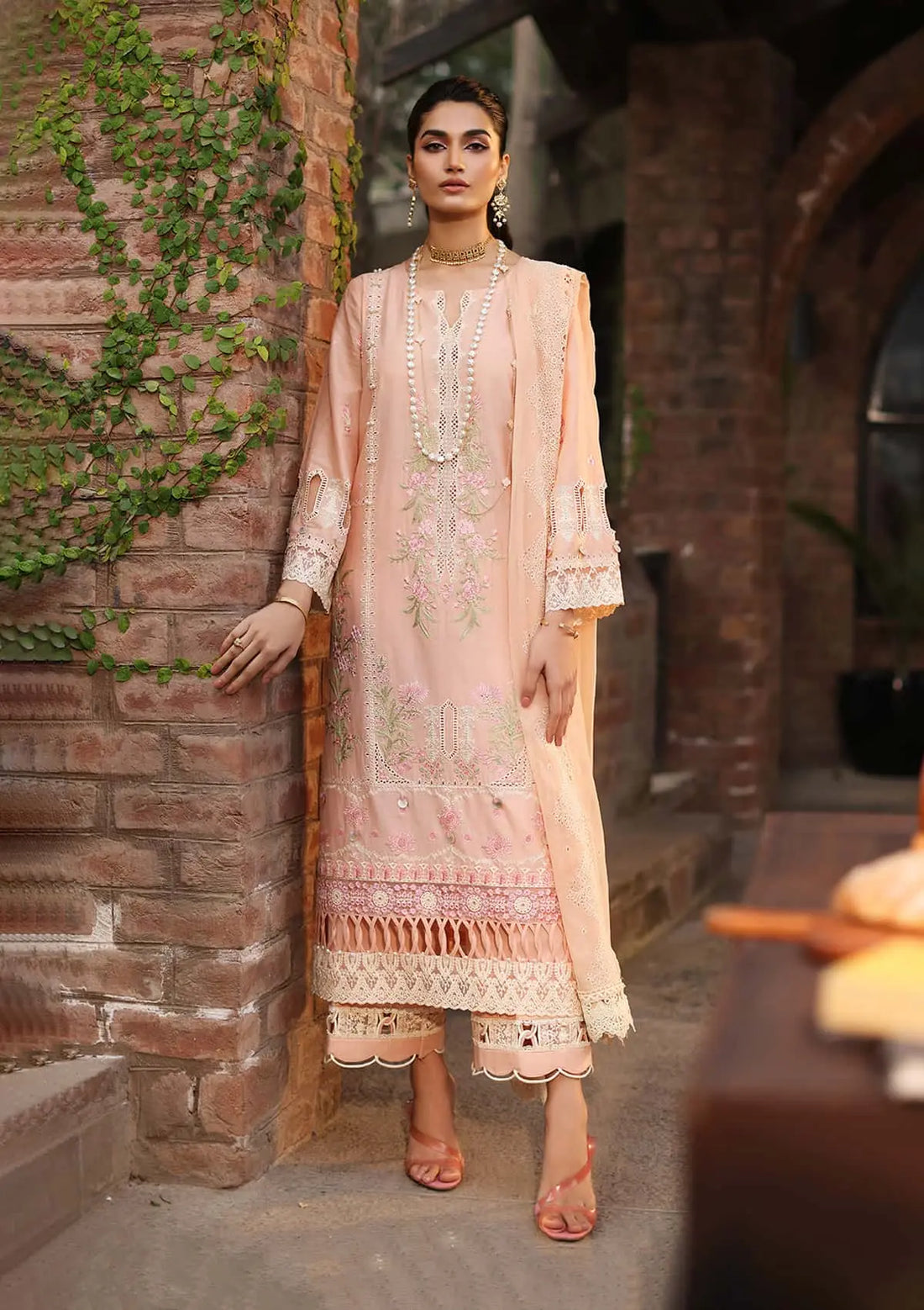 Kahf Premium | Festive Lawn 24 | KFL-11 MAAHRU -  Kahf Premium Luxury - Original Designer Dress - House of Maryam