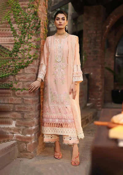 Kahf Premium | Festive Lawn 24 | KFL-11 MAAHRU -  Kahf Premium Luxury - Original Designer Dress - House of Maryam