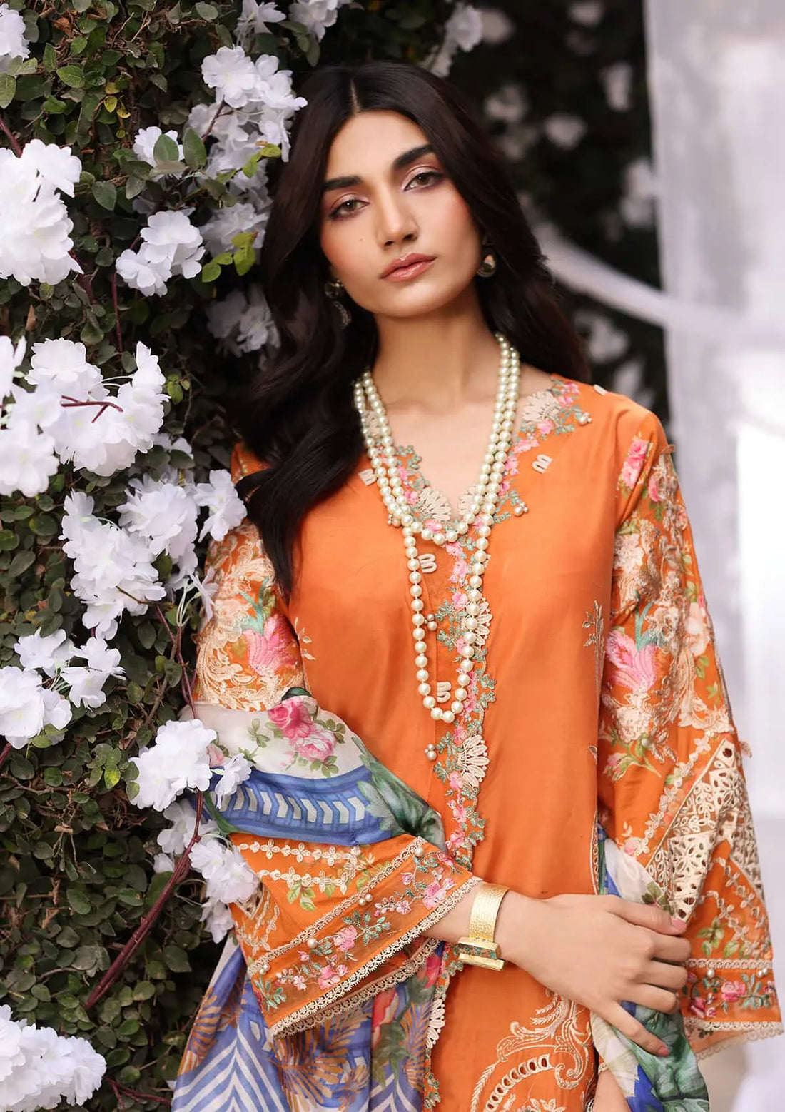 Kahf Premium | Festive Lawn 24 | KFL-10 MAYA by Designer Khaf Premium - House of Maryam - Pakistani Designer Ethnic Wear in {{ shop.shopifyCountryName }}