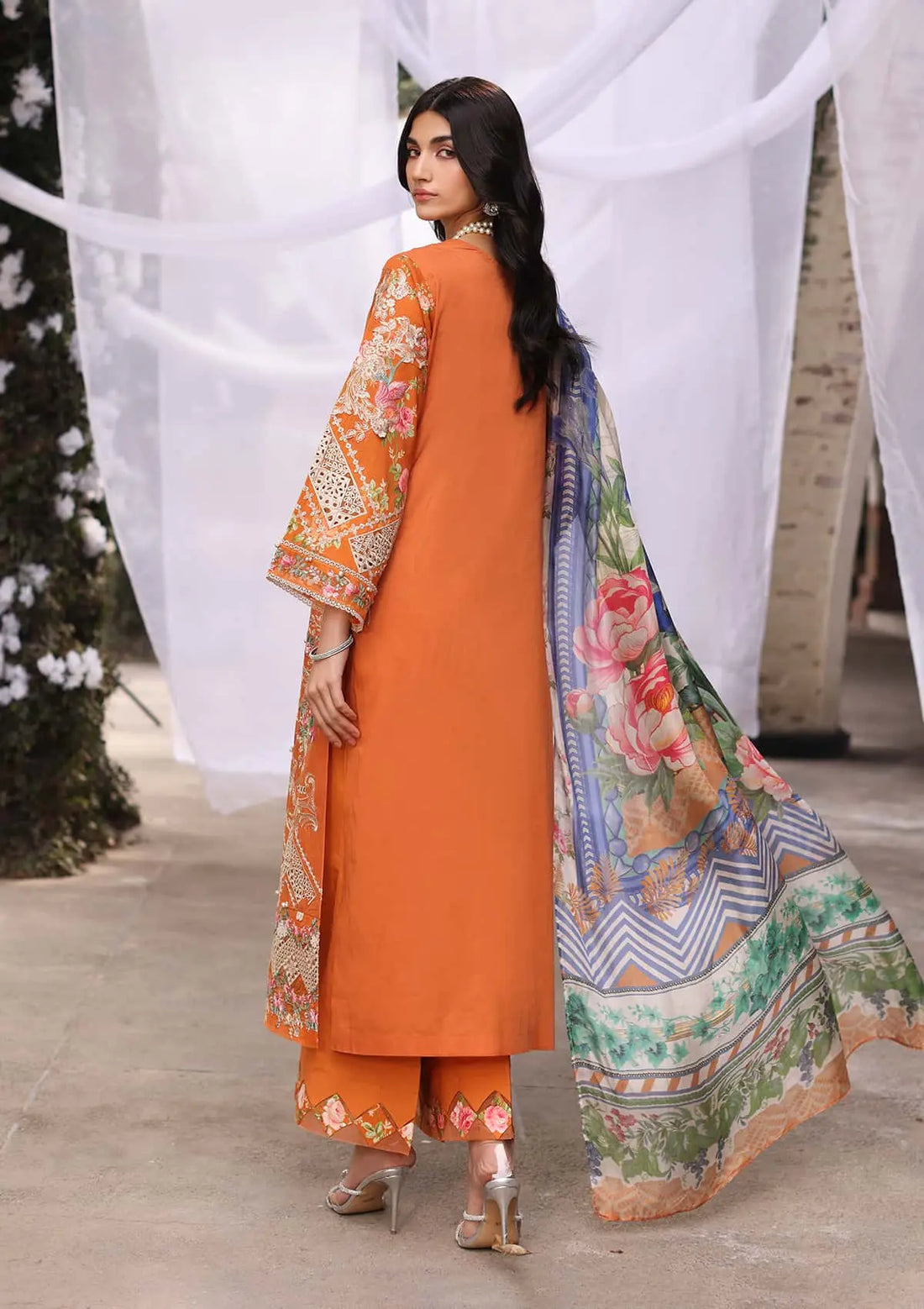 Kahf Premium | Festive Lawn 24 | KFL-10 MAYA -  Khaf Premium Luxury - Original Designer Dress - House of Maryam