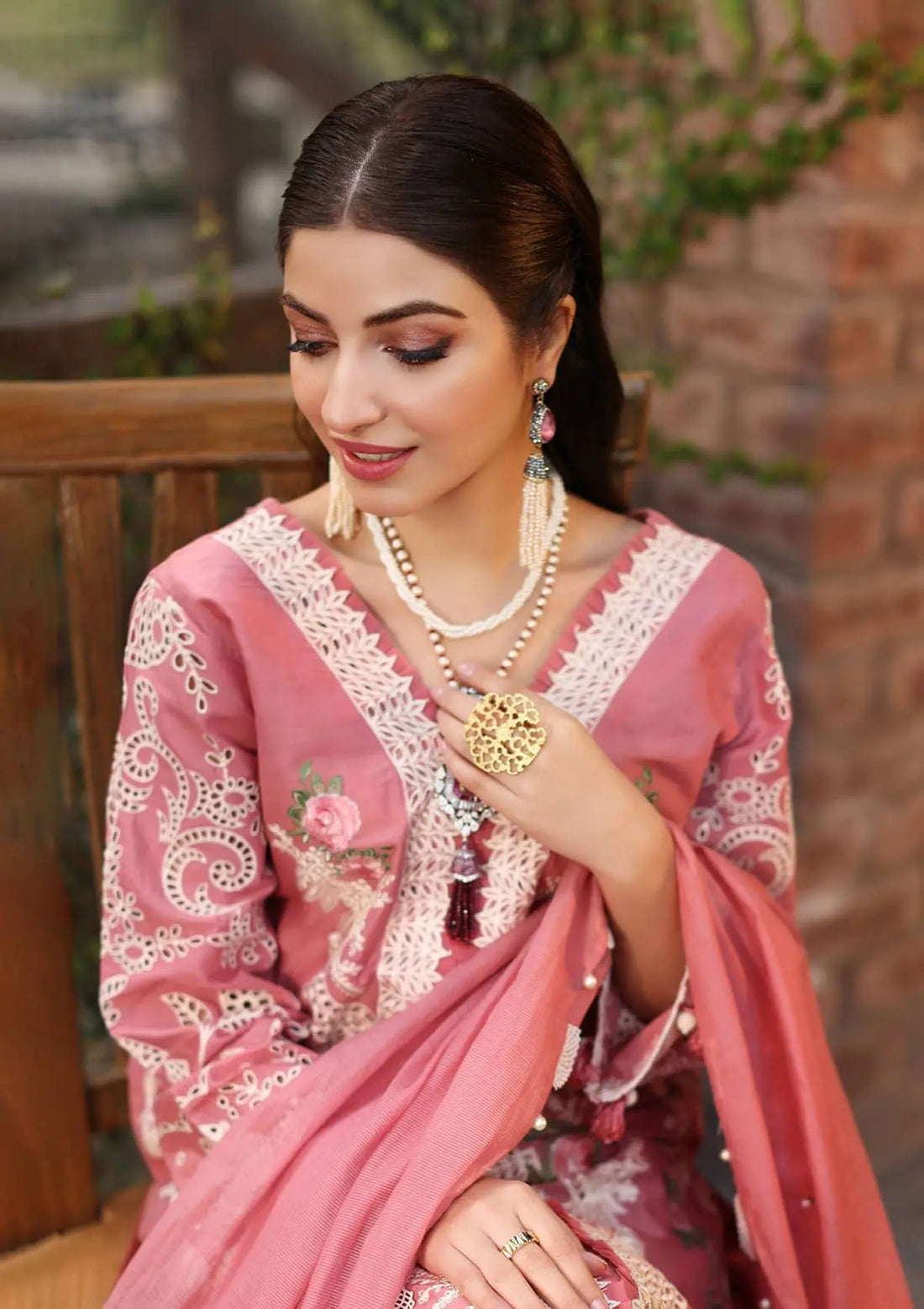 Kahf Premium | Festive Lawn 24 | KFL-13 ZEB -  Kahf Premium Luxury - Original Designer Dress - House of Maryam