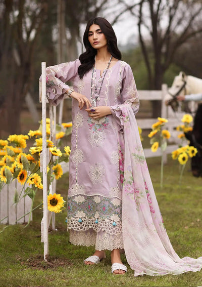 Kahf Premium | Festive Lawn 24 | KFL-08B ELAYA -  Khaf Premium Luxury - Original Designer Dress - House of Maryam