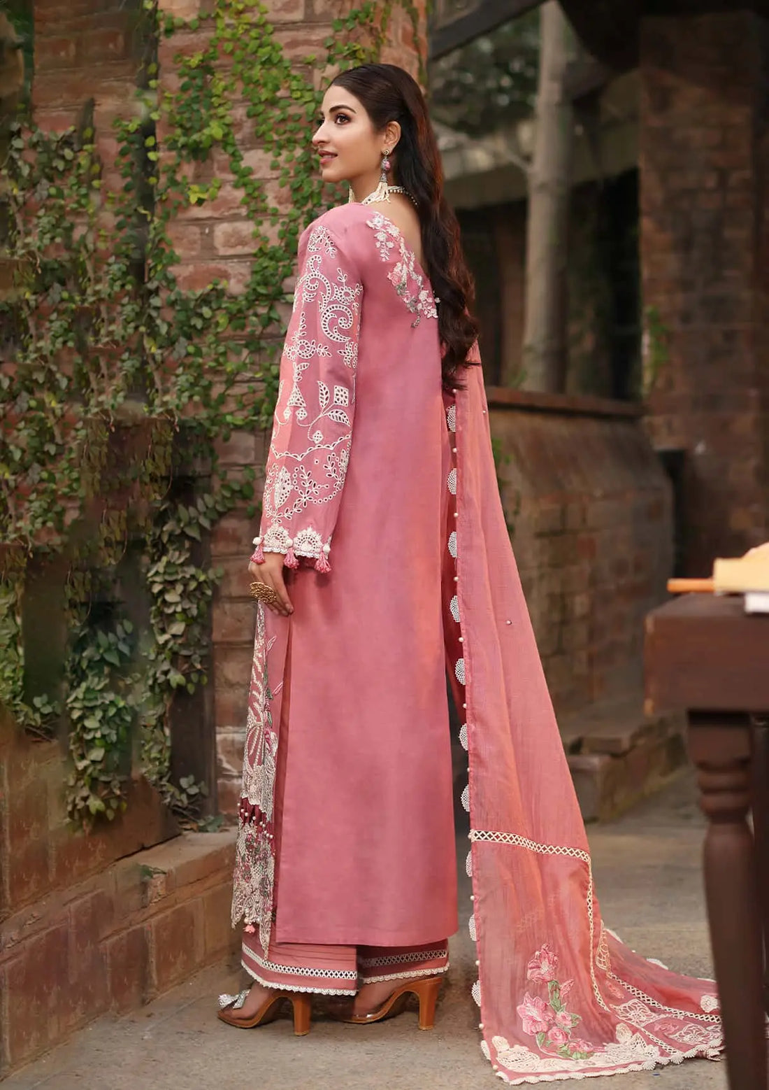 Kahf Premium | Festive Lawn 24 | KFL-13 ZEB -  Kahf Premium Luxury - Original Designer Dress - House of Maryam