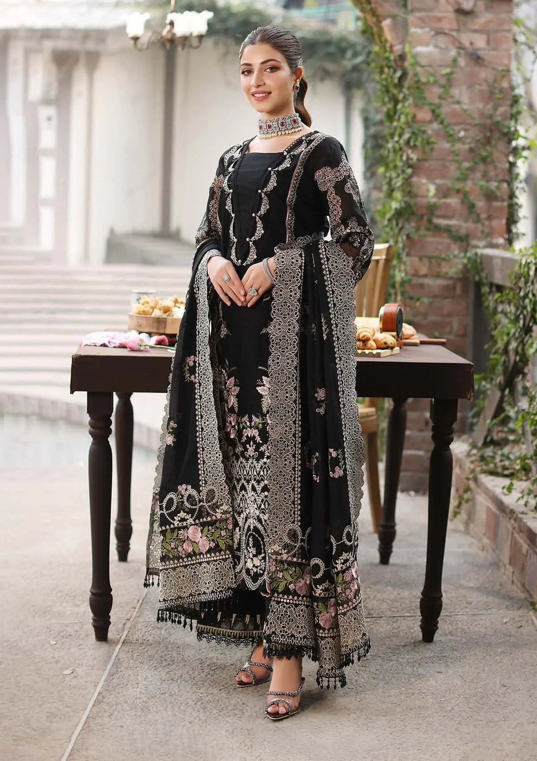 Kahf Premium | Festive Lawn 24 | KFL-06 NOOR -  Kahf Premium Luxury - Original Designer Dress - House of Maryam
