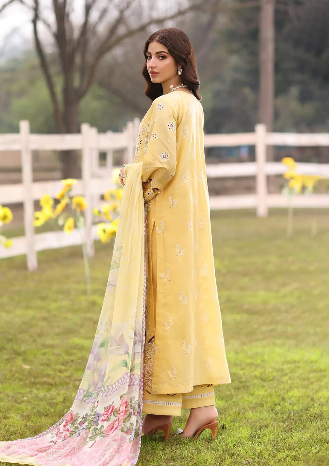 Kahf Premium | Festive Lawn 24 | KFL-05 SAHAR -  Kahf Premium Luxury - Original Designer Dress - House of Maryam