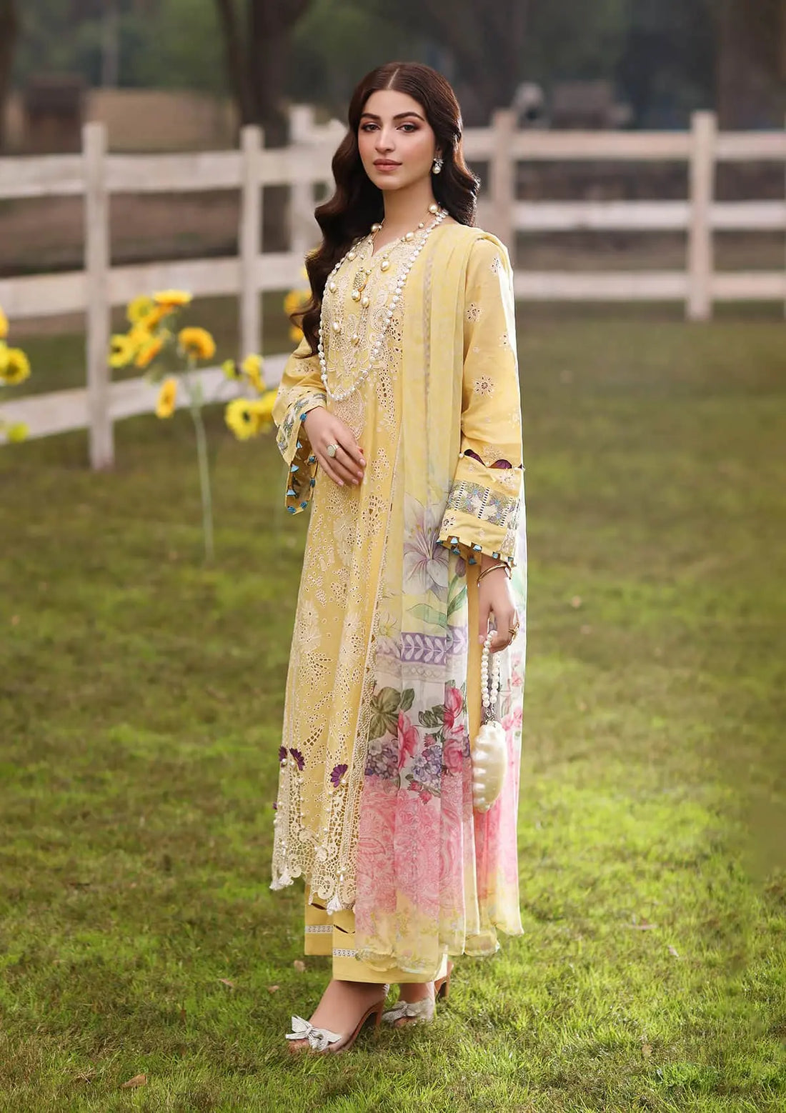 Kahf Premium | Festive Lawn 24 | KFL-05 SAHAR by Designer Kahf Premium - House of Maryam - Pakistani Designer Ethnic Wear in {{ shop.shopifyCountryName }}