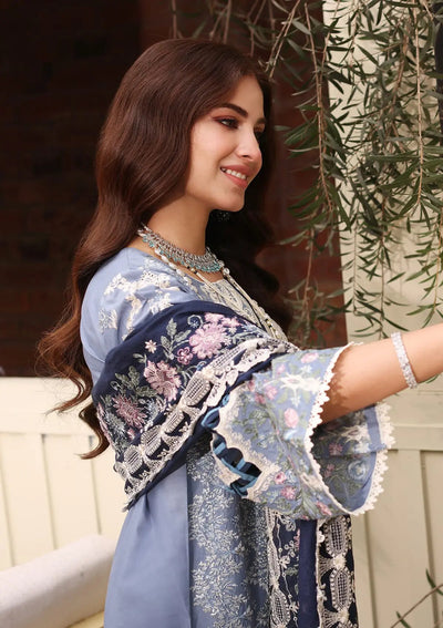Kahf Premium | Festive Lawn 24 |KFL-04 KINZA -  Kahf Premium Luxury - Original Designer Dress - House of Maryam