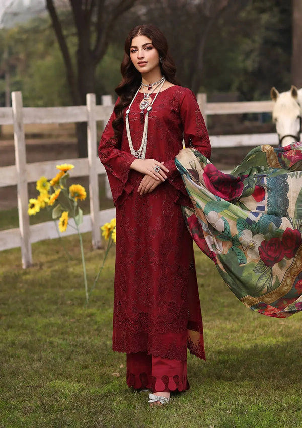 Kahf Premium | Festive Lawn 24 | KFL-02 ALORA -  Kahf Premium Luxury - Original Designer Dress - House of Maryam