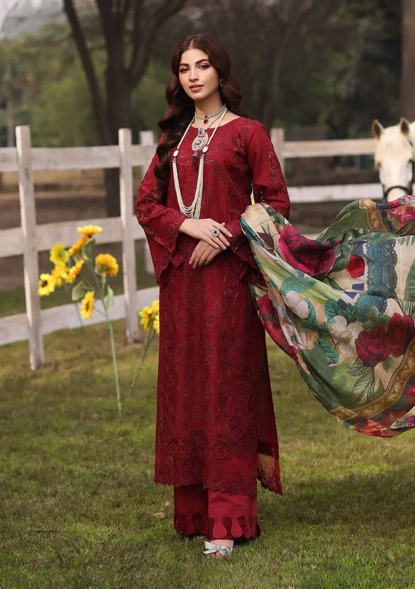 Kahf Premium | Festive Lawn 24 | KFL-02 ALORA by Designer Kahf Premium - House of Maryam - Pakistani Designer Ethnic Wear in {{ shop.shopifyCountryName }}