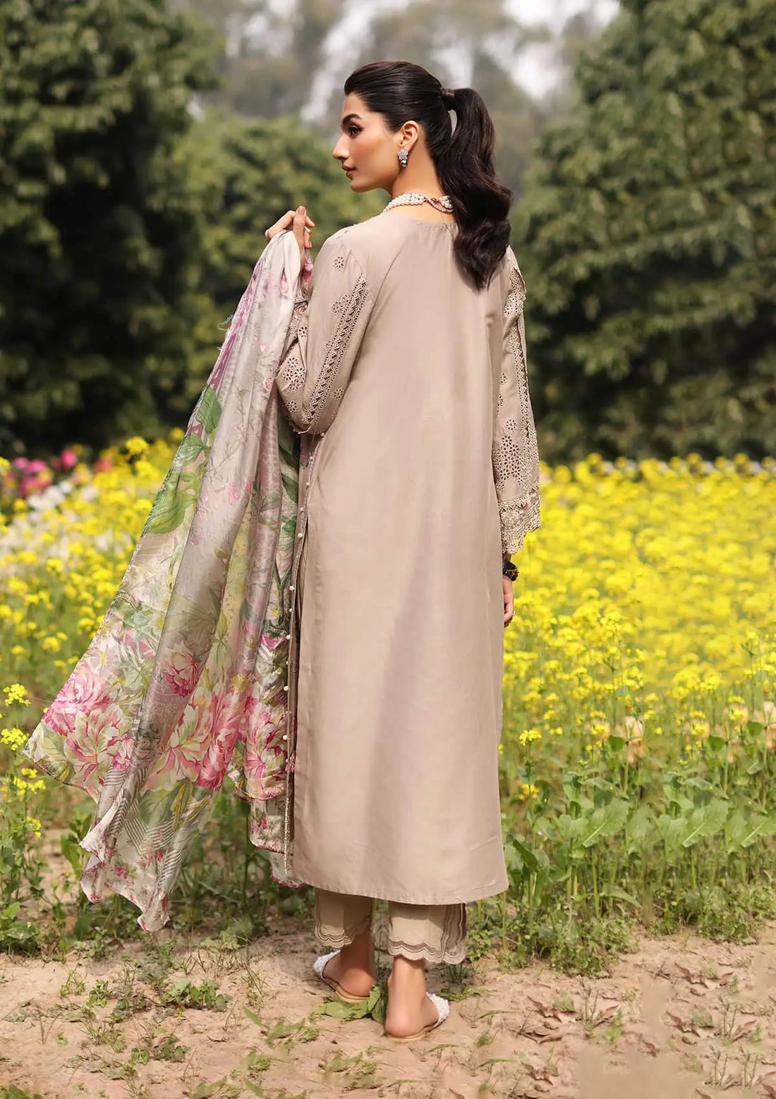 Kahf Premium | Festive Lawn 24 | KFL-12 HEER -  Kahf Premium Luxury - Original Designer Dress - House of Maryam