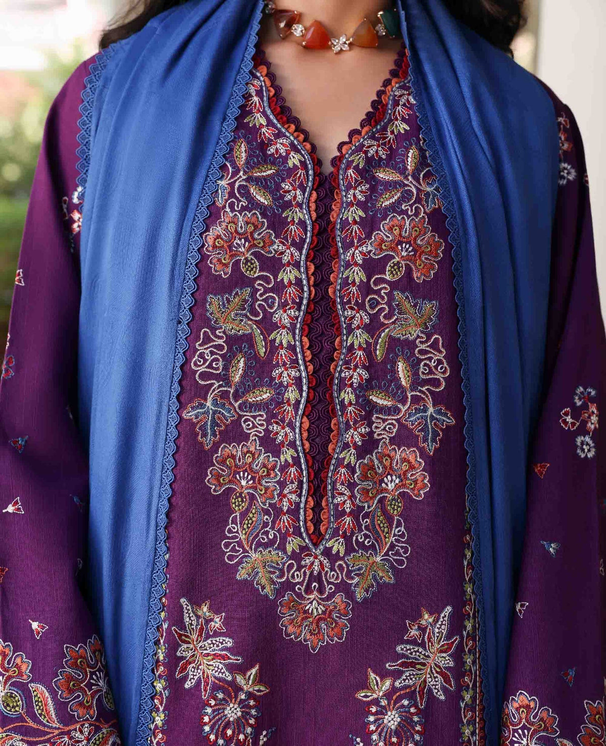 Republic Womenswear | Amaris Luxury Shawl 25 | Kaia-4