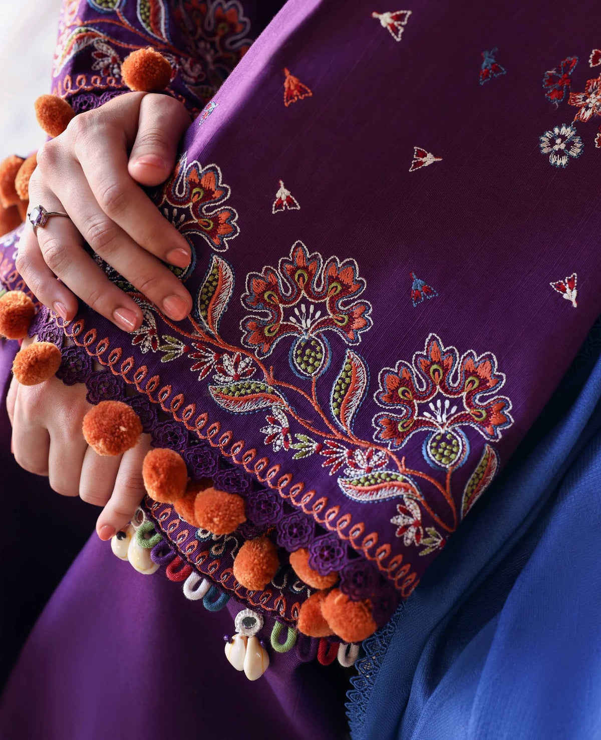 Republic Womenswear | Amaris Luxury Shawl 25 | Kaia-6