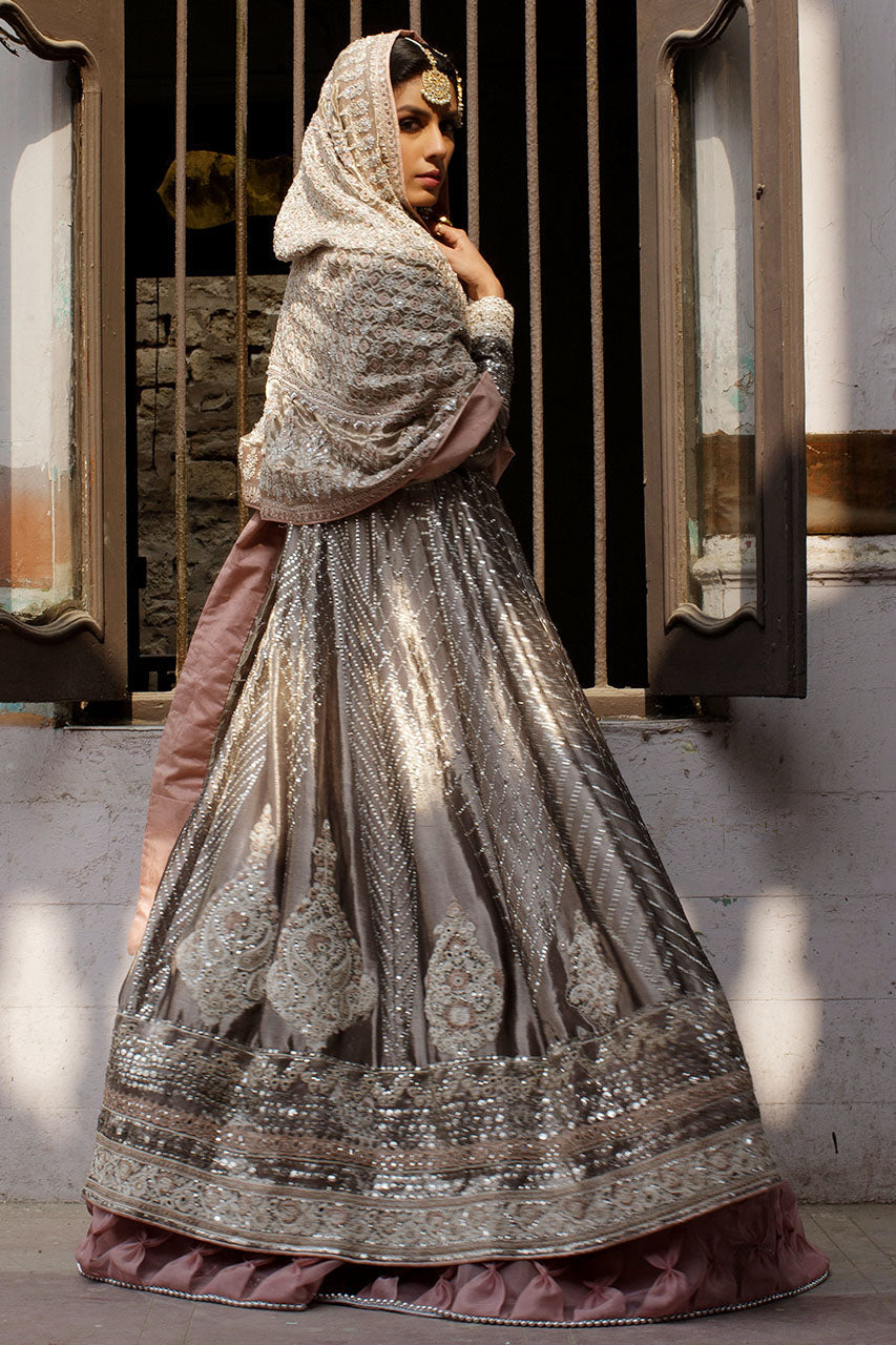 Nida Azwer | Hazaribagh Heirlooms | Kamdani Resham Bridal -  Nida Azwer Bridals - Original Designer Dress - House of Maryam
