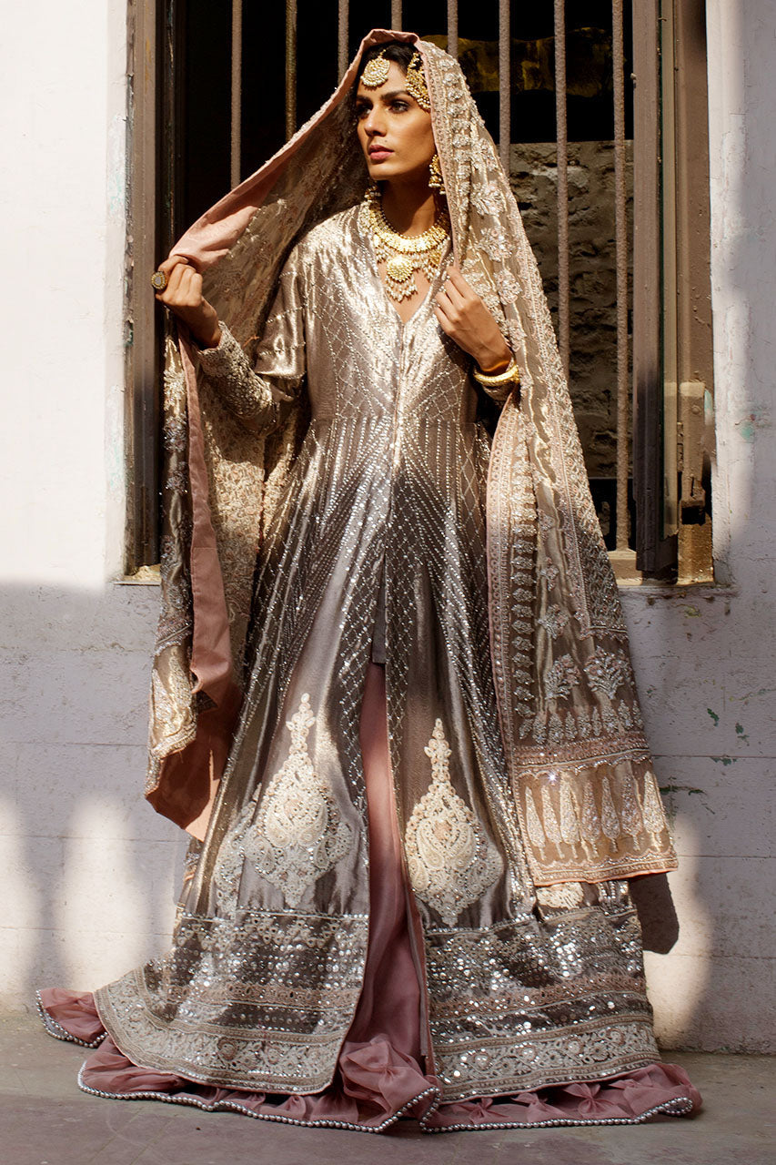 Nida Azwer | Hazaribagh Heirlooms | Kamdani Resham Bridal -  Nida Azwer Bridals - Original Designer Dress - House of Maryam