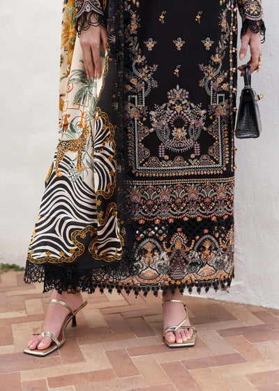Kanwal Malik | Elysia Luxury Lawn 25 | Noire -  Kanwal Malik Ladies Clothes - Original Designer Dress - House of Maryam