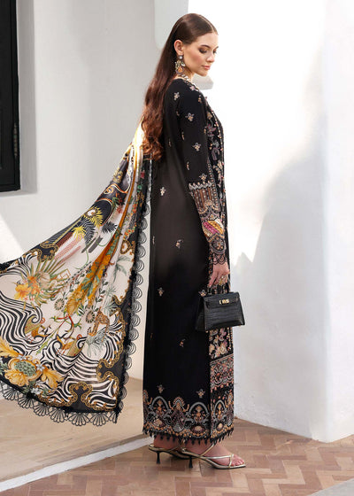 Kanwal Malik | Elysia Luxury Lawn 25 | Noire -  Kanwal Malik Ladies Clothes - Original Designer Dress - House of Maryam