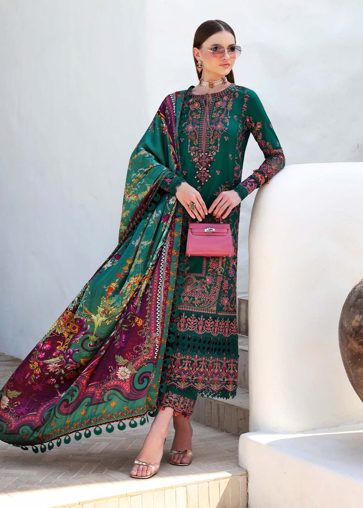 Kanwal Malik | Elysia Luxury Lawn 25 | Sierra -  Kanwal Malik Ladies Clothes - Original Designer Dress - House of Maryam