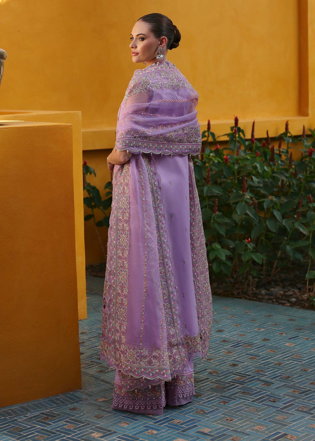 Kanwal Malik | Elysia Luxury Lawn 25 | Celia -  Kanwal Malik Ladies Clothes - Original Designer Dress - House of Maryam