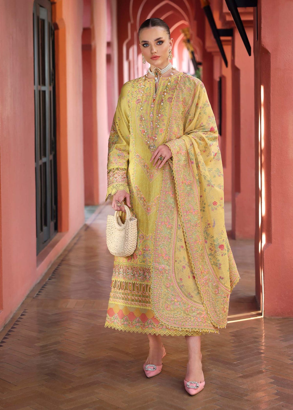 Kanwal Malik | Elysia Luxury Lawn 25 | Summer -  Kanwal Malik Ladies Clothes - Original Designer Dress - House of Maryam