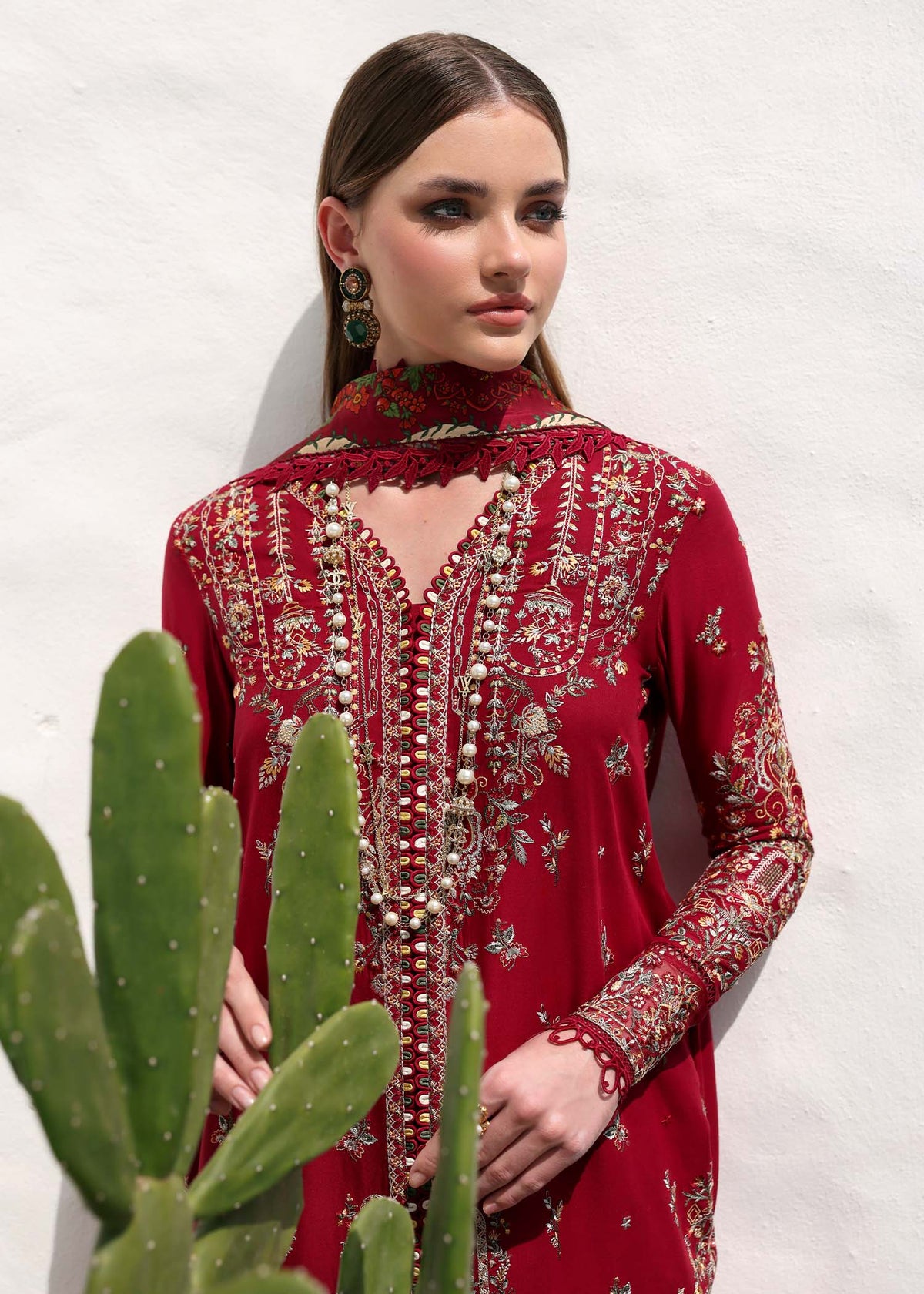 Kanwal Malik | Elysia Luxury Lawn 25 | Marina -  Kanwal Malik Ladies Clothes - Original Designer Dress - House of Maryam