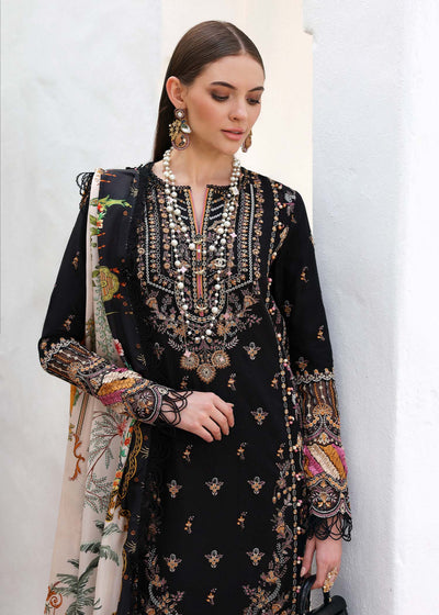 Kanwal Malik | Elysia Luxury Lawn 25 | Noire -  Kanwal Malik Ladies Clothes - Original Designer Dress - House of Maryam