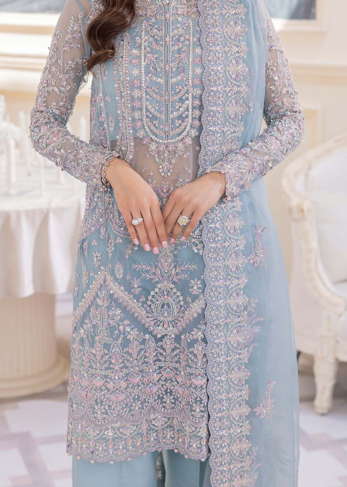 Kanwal Malik | Mirha Wedding Formals | Elsa -  Kanwal Malik Formal - Original Designer Dress - House of Maryam