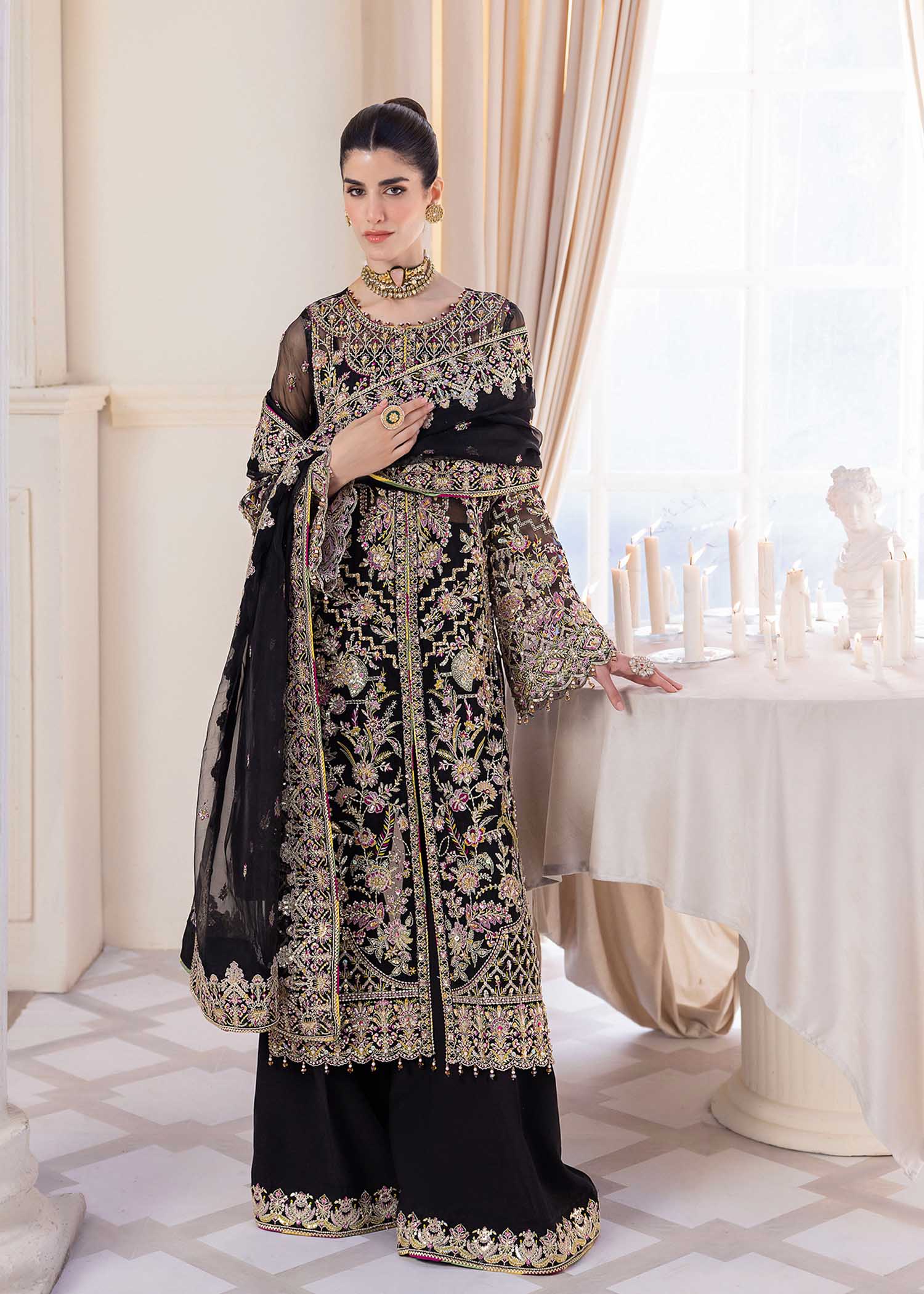 Kanwal Malik | Mirha Wedding Formals | Sable