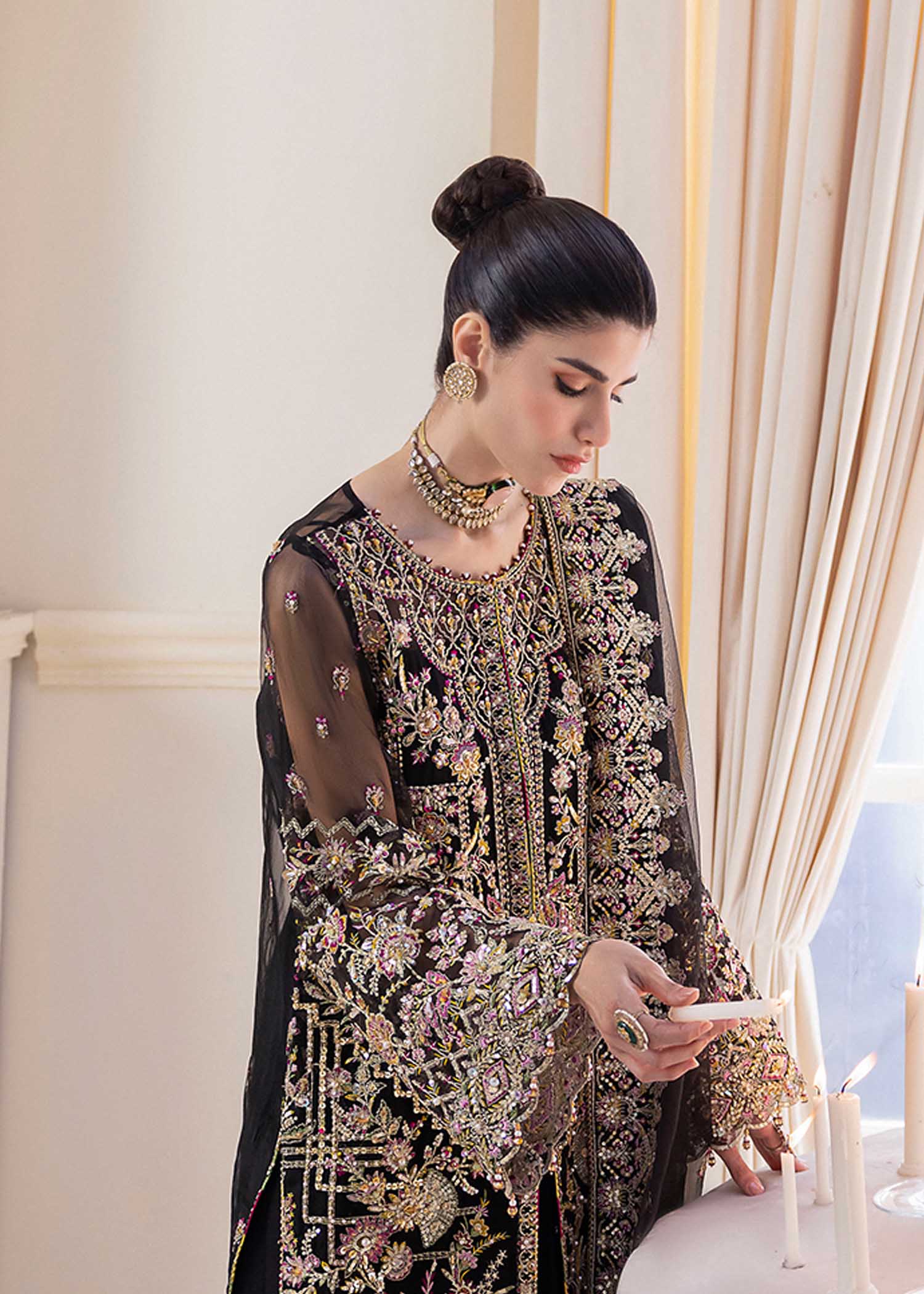 Kanwal Malik | Mirha Wedding Formals | Sable