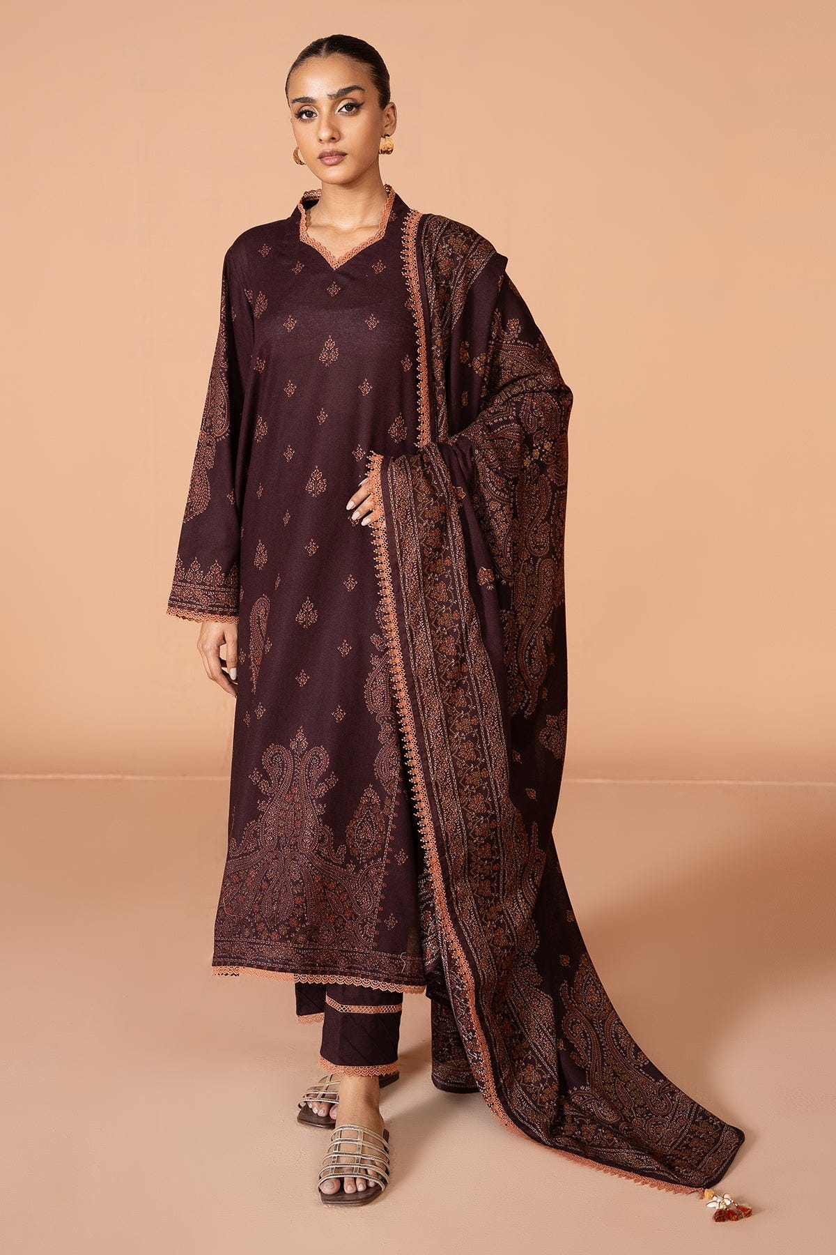 Kayseria | Winter Khaddar 24 |  K-07 -  Kayseria Ladies Clothes - Original Designer Dress - House of Maryam