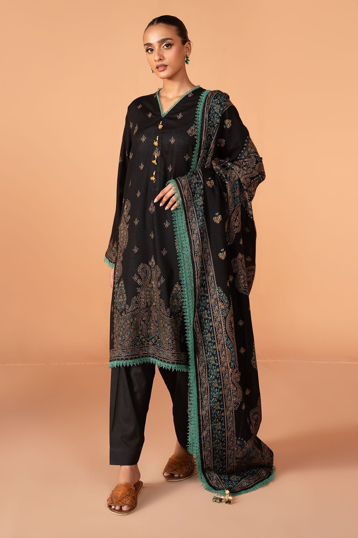 Kayseria | Winter Khaddar 24 |  K-08 -  Kayseria Ladies Clothes - Original Designer Dress - House of Maryam