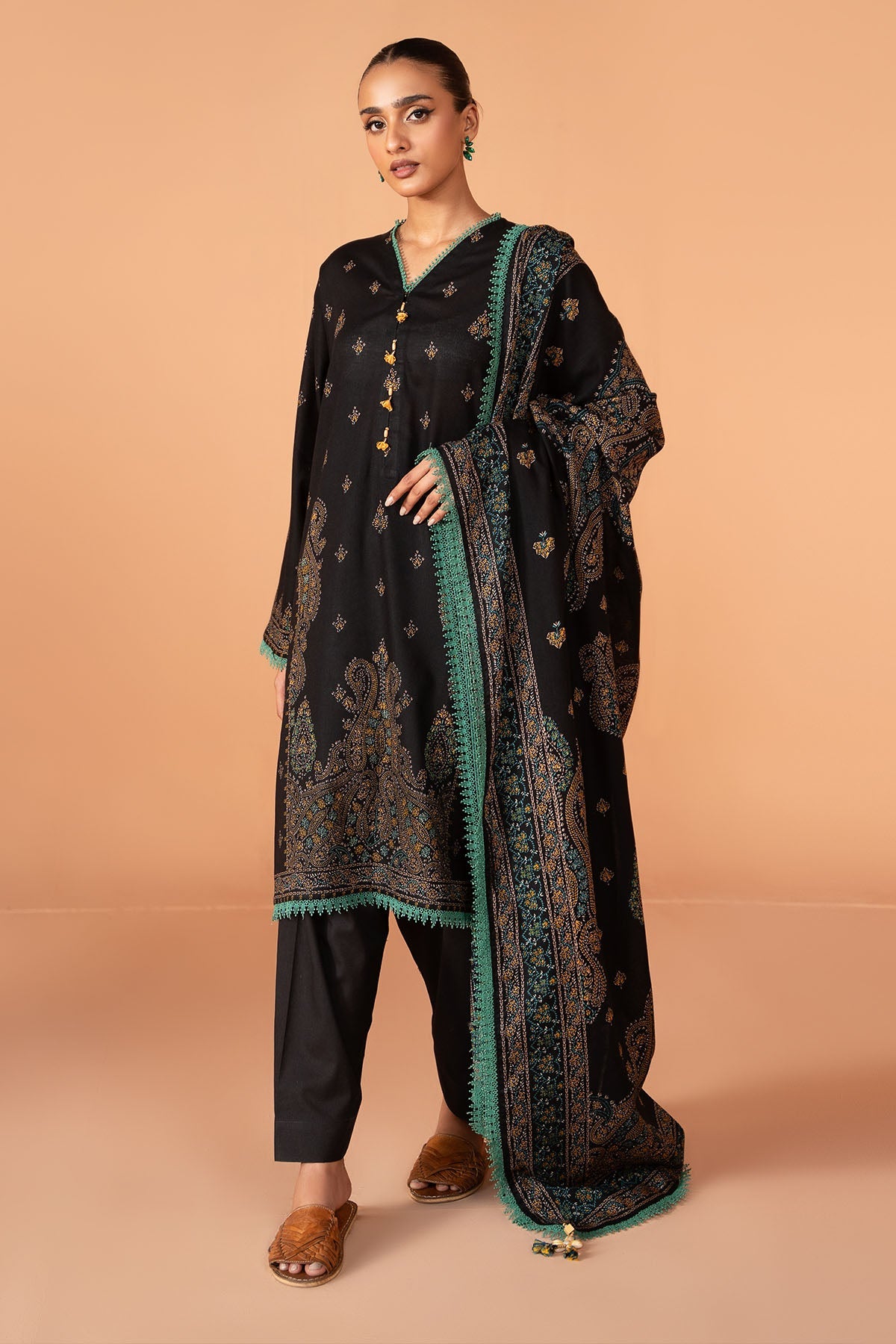 Kayseria | Winter Khaddar 24 |  K-08 -  Kayseria Ladies Clothes - Original Designer Dress - House of Maryam