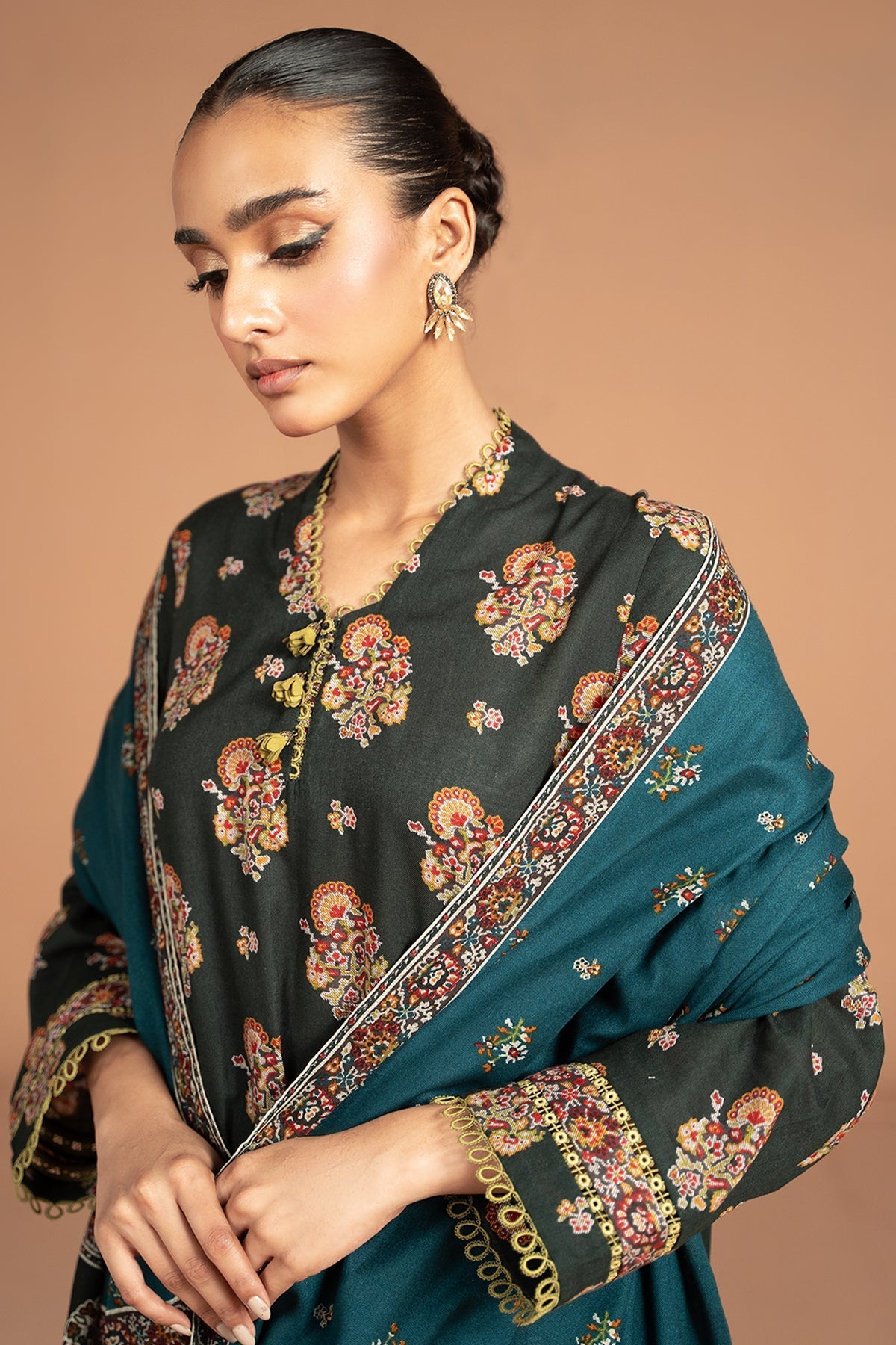 Kayseria | Winter Khaddar 24 |  K-04 -  Kayseria Ladies Clothes -  House of Maryam