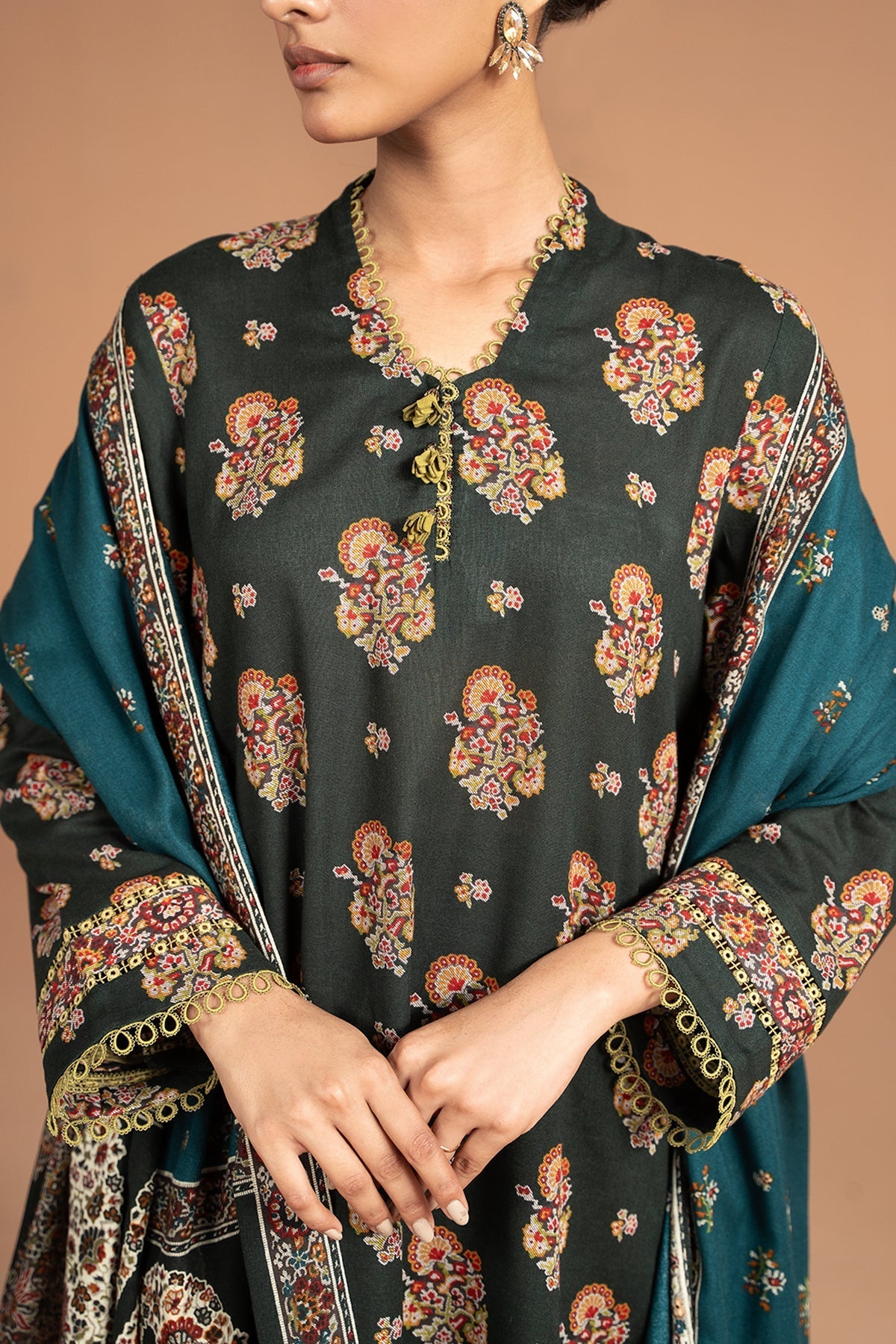 Kayseria | Winter Khaddar 24 |  K-04 -  Kayseria Ladies Clothes -  House of Maryam