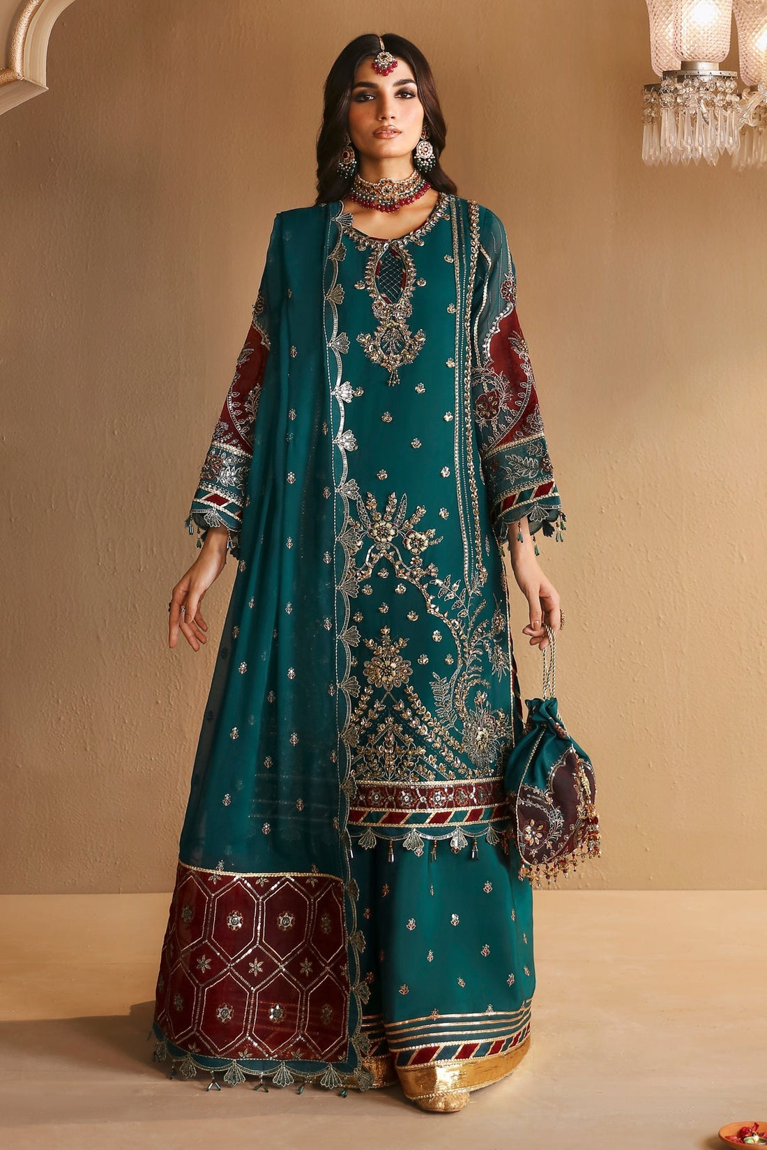 Alizeh | Reena Wedding Formals | AF-HM-4024-KHIVA by Designer Alizeh - House of Maryam - Pakistani Designer Ethnic Wear in {{ shop.shopifyCountryName }}