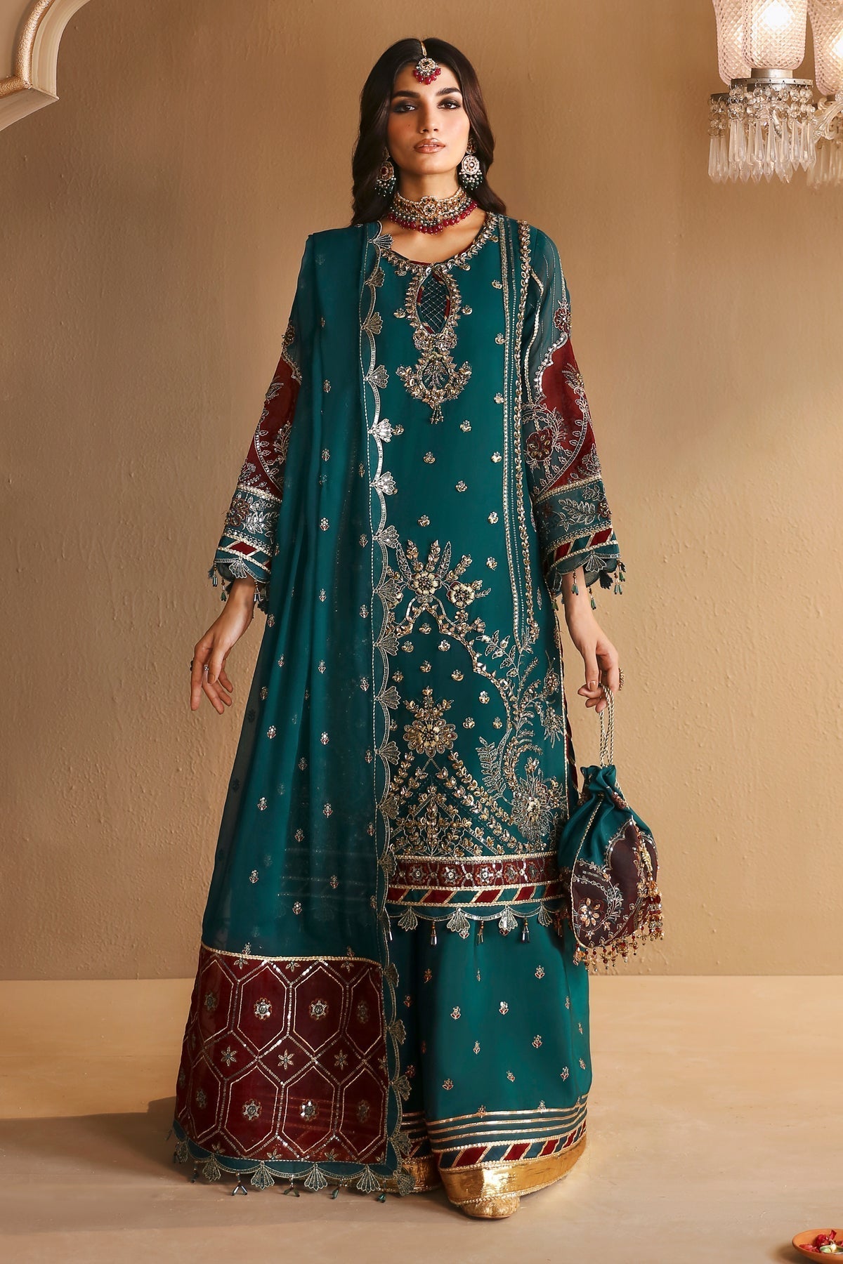 Alizeh | Reena Wedding Formals | AF-HM-4024-KHIVA