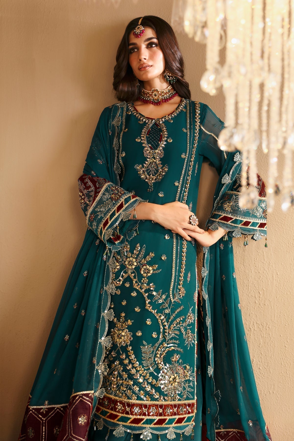 Alizeh | Reena Wedding Formals | AF-HM-4024-KHIVA