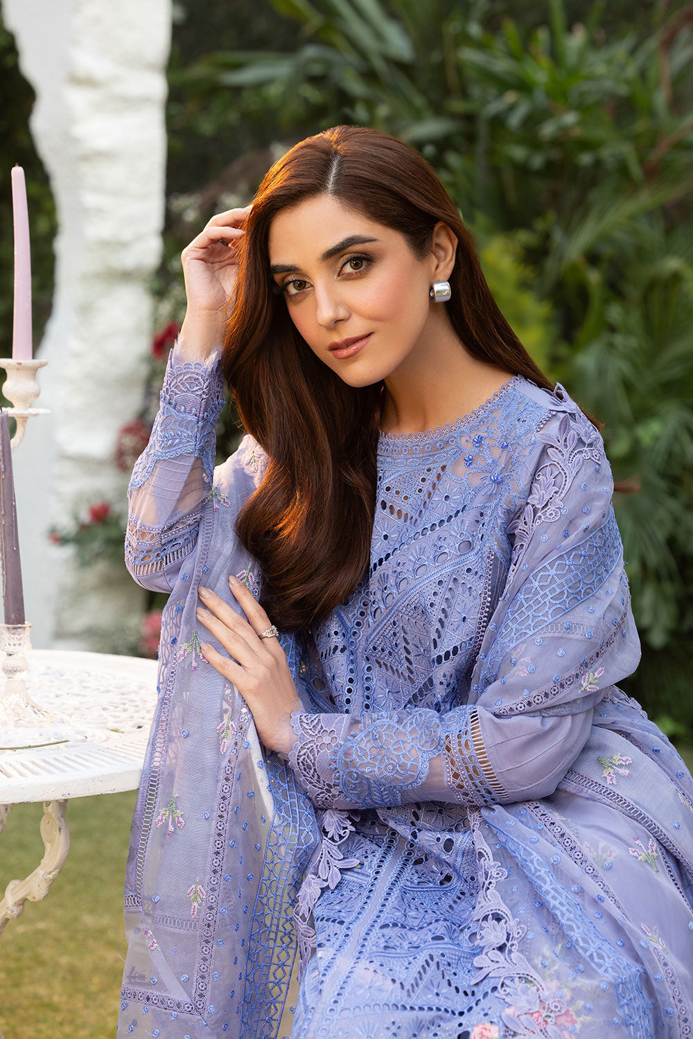Sobia Nazir | Luxury Lawn 25 | 10B -  Sobia Nazir Ladies Clothes - Original Designer Dress - House of Maryam