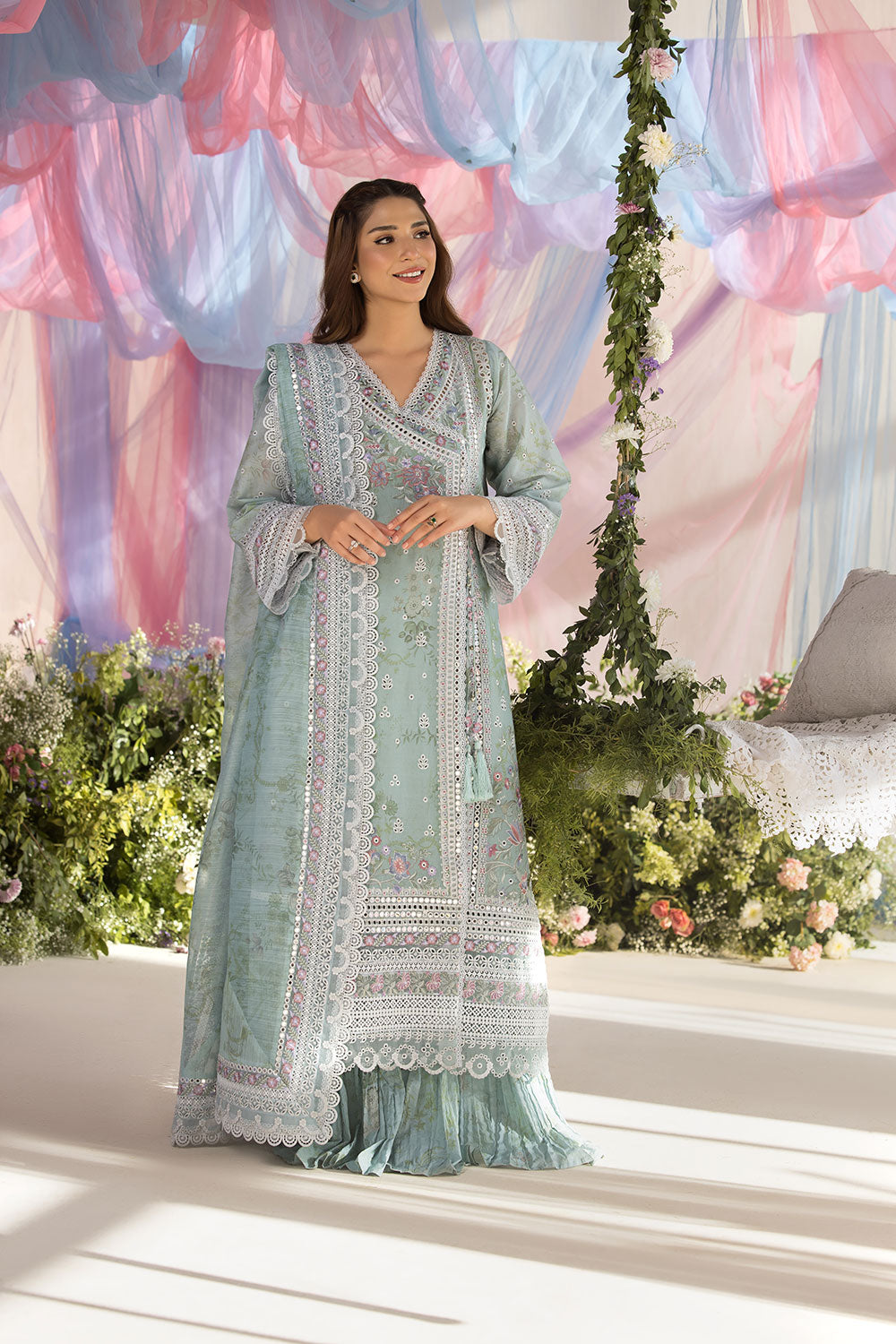Sobia Nazir | Luxury Lawn 25 | 13A -  Sobia Nazir Ladies Clothes - Original Designer Dress - House of Maryam