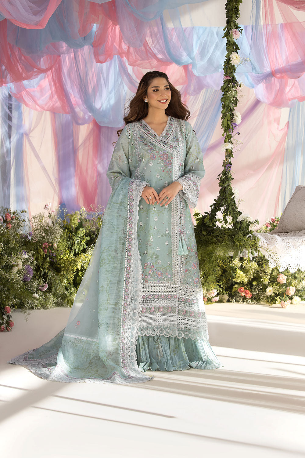 Sobia Nazir | Luxury Lawn 25 | 13A -  Sobia Nazir Ladies Clothes - Original Designer Dress - House of Maryam