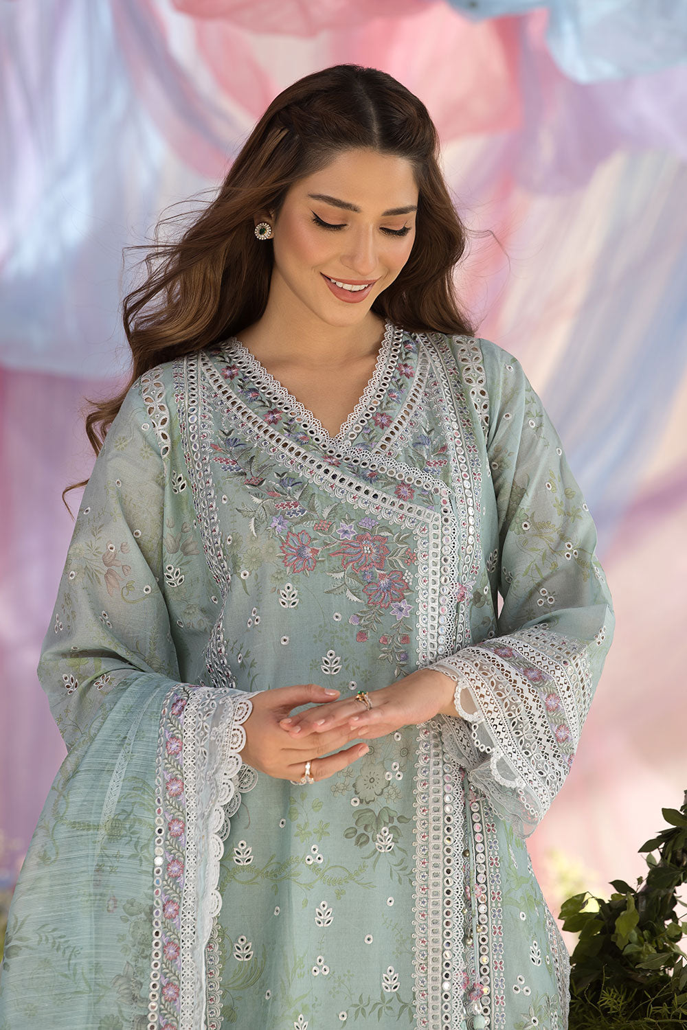 Sobia Nazir | Luxury Lawn 25 | 13A -  Sobia Nazir Ladies Clothes - Original Designer Dress - House of Maryam