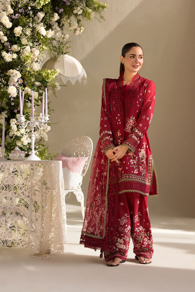Sobia Nazir | Luxury Lawn 25 | 14A -  Sobia Nazir Ladies Clothes - Original Designer Dress - House of Maryam