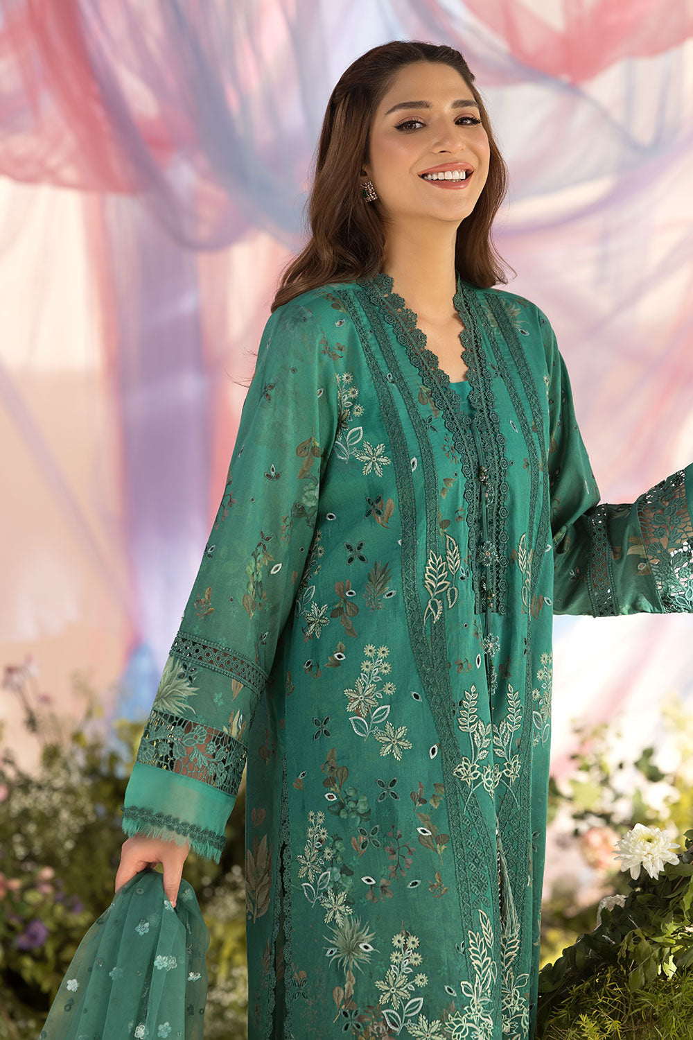 Sobia Nazir | Luxury Lawn 25 | 15B -  Sobia Nazir Ladies Clothes - Original Designer Dress - House of Maryam