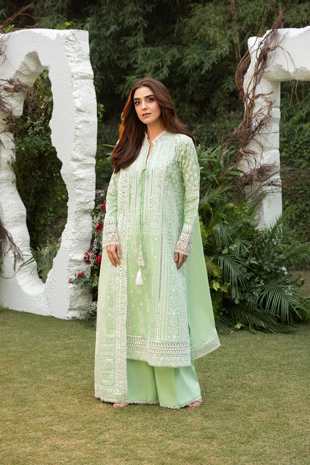 Sobia Nazir | Luxury Lawn 25 | 7B -  Sobia Nazir Ladies Clothes - Original Designer Dress - House of Maryam