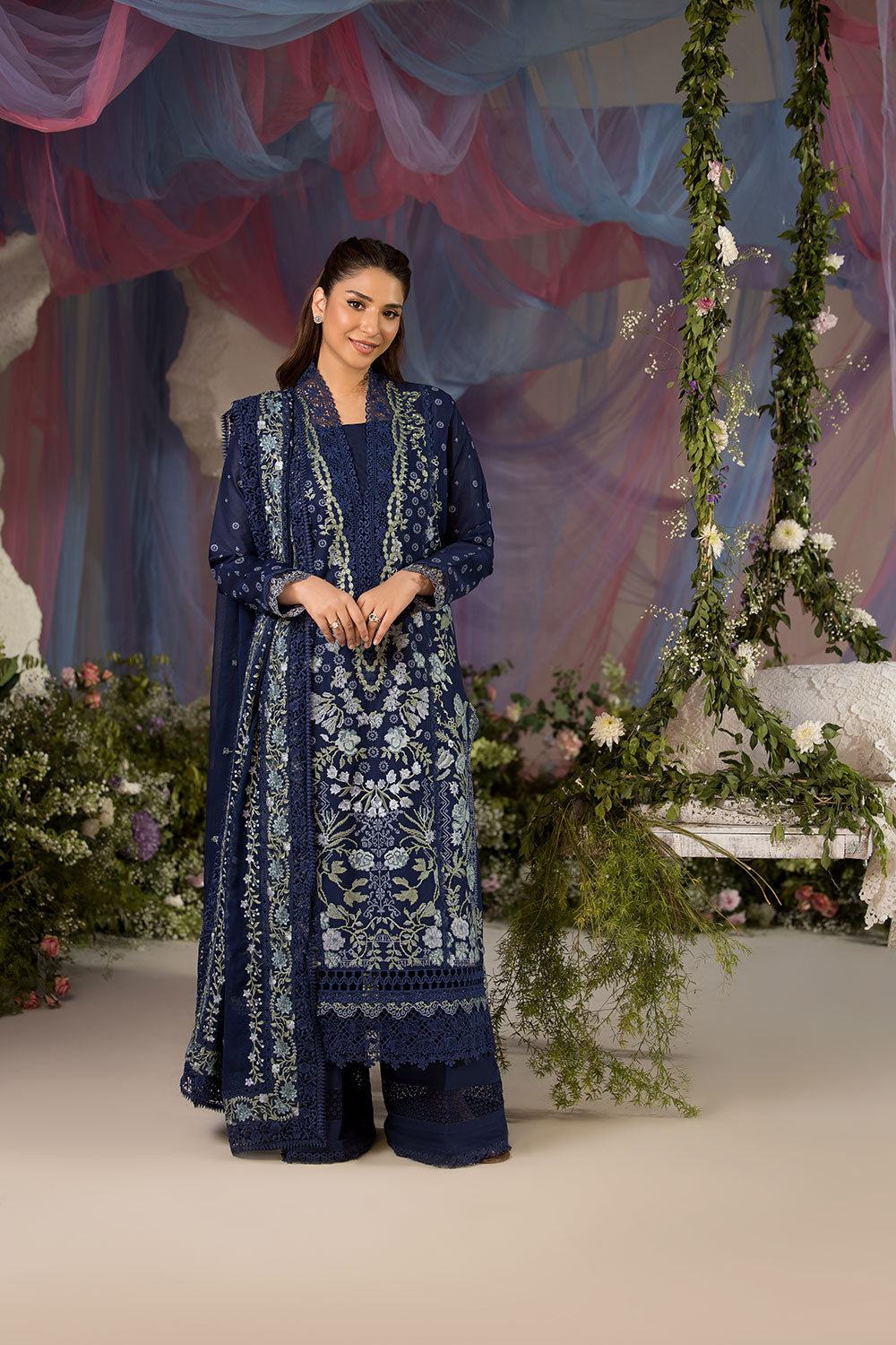 Sobia Nazir | Luxury Lawn 25 | 8A -  Sobia Nazir Ladies Clothes - Original Designer Dress - House of Maryam