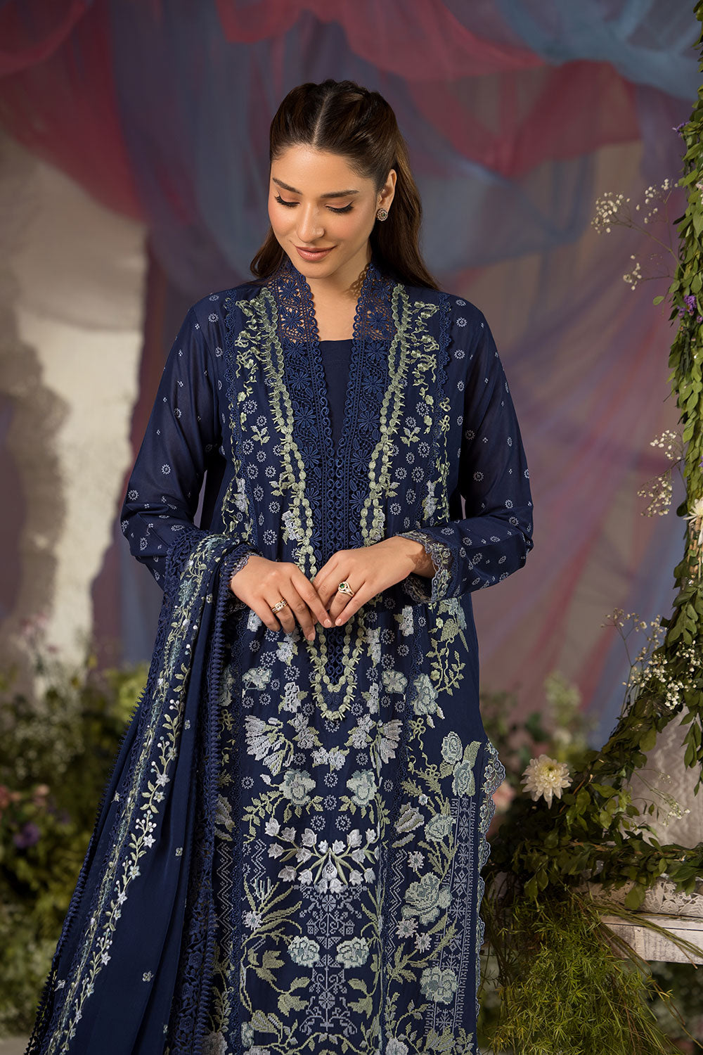 Sobia Nazir | Luxury Lawn 25 | 8A -  Sobia Nazir Ladies Clothes - Original Designer Dress - House of Maryam