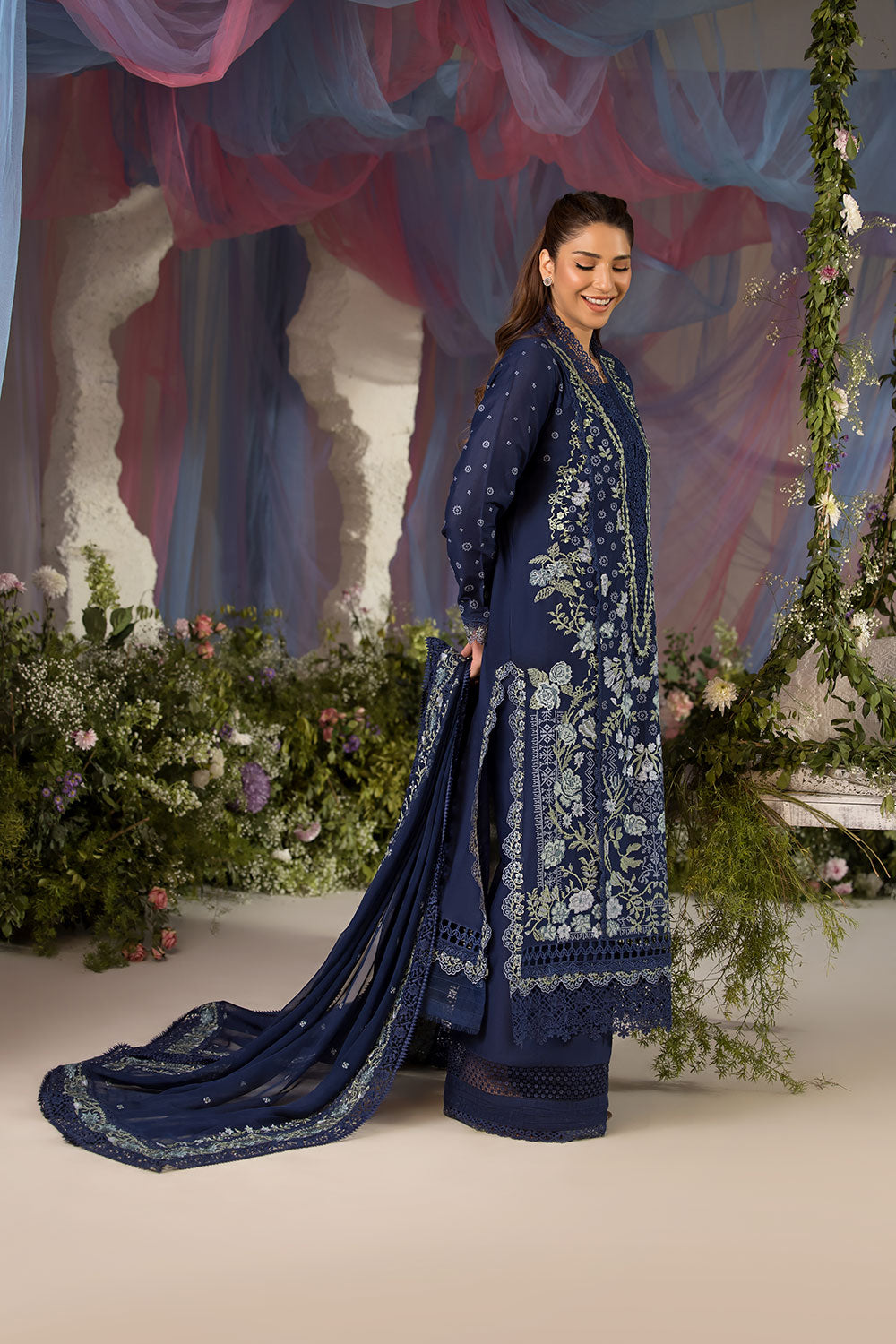 Sobia Nazir | Luxury Lawn 25 | 8A -  Sobia Nazir Ladies Clothes - Original Designer Dress - House of Maryam